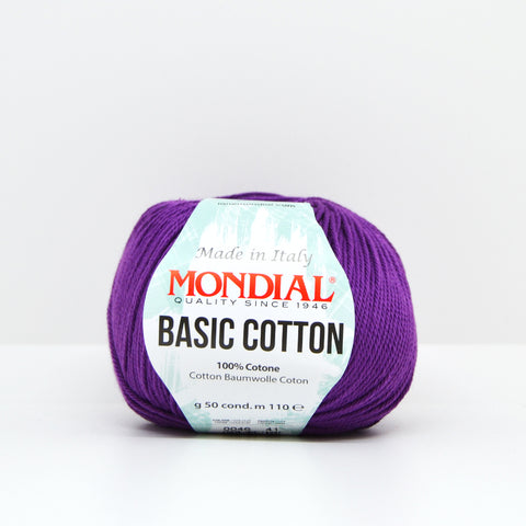 Mondial Basic cotton - Filato unicetto 100% Cotone - Bacot 0046